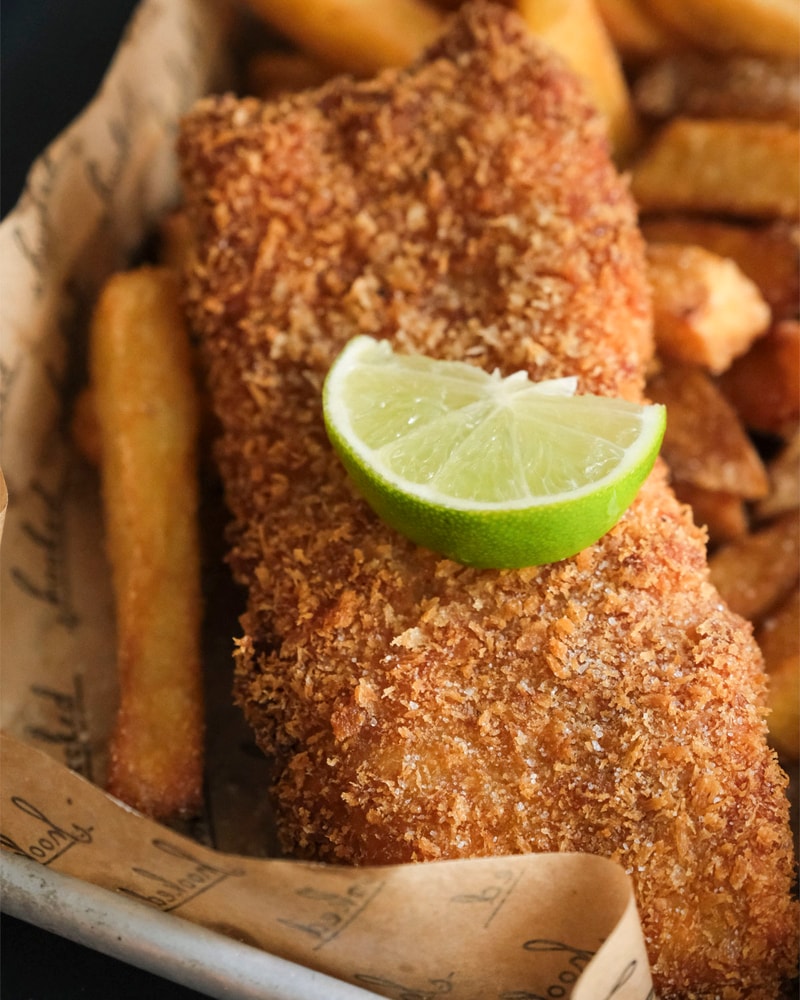Fish & Chips + Valgfri Drik @ Hooked - Fisk uden fine fornemmelser!