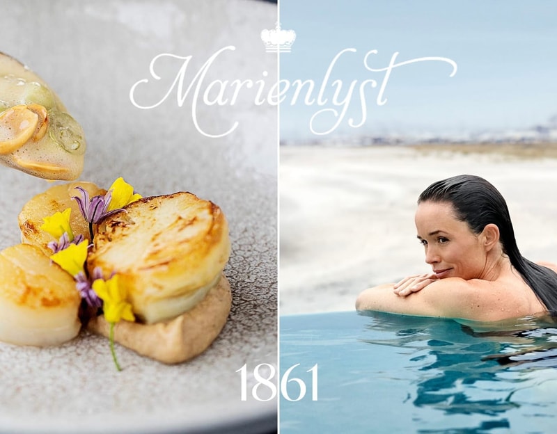 Pool Club og gourmet på Marienlyst Strandhotel - Helsingør