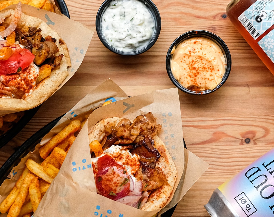 2 Gyros-combo til ½ pris hos Yeerro - Ægte Græsk Comfort Food
