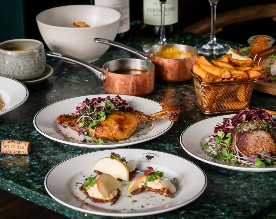Valgfri 3-retters hos Carlsberg Byens Darling - Efterårsmenuen på Alexanders Bistro