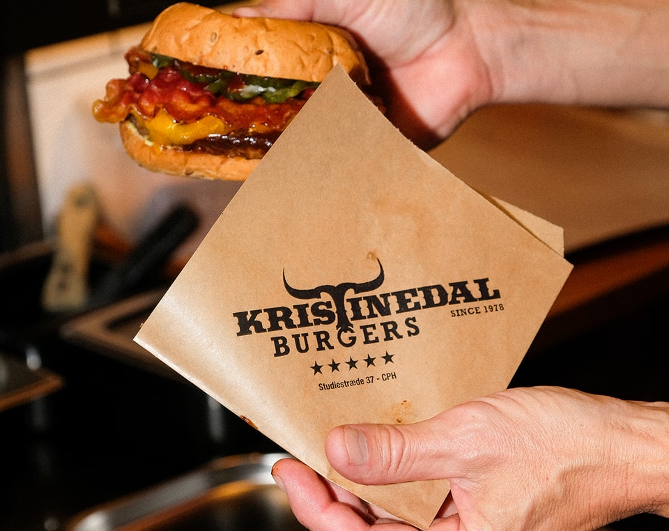 Valgfri Burgercombo Fra Topanmeldte Kristinedal Burgers i Indre By
