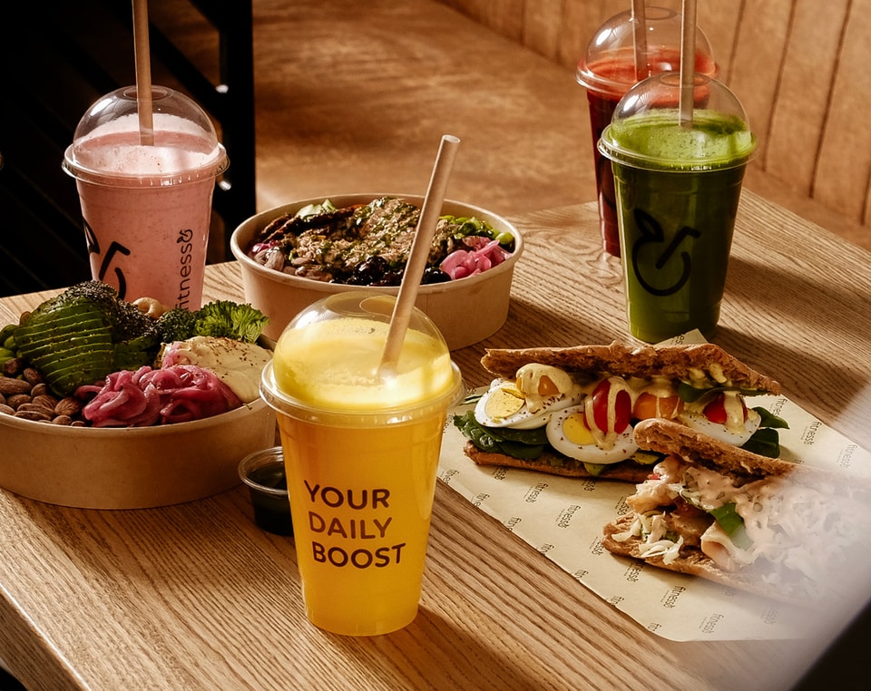 Valgfri Combo @ Fitnesso Nørrebro  -  Proteinrig Frokost For Alle