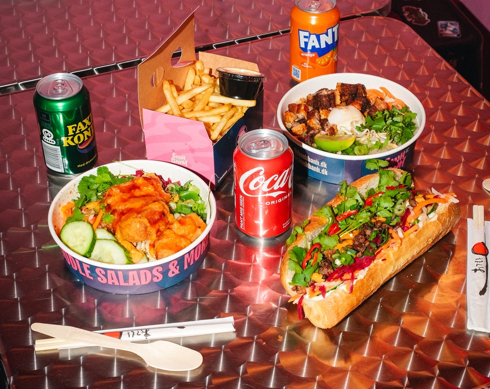 Valgfri Combo @ Banh Banh - Prøv Nudelsalater, Congee el. Banh Mi's