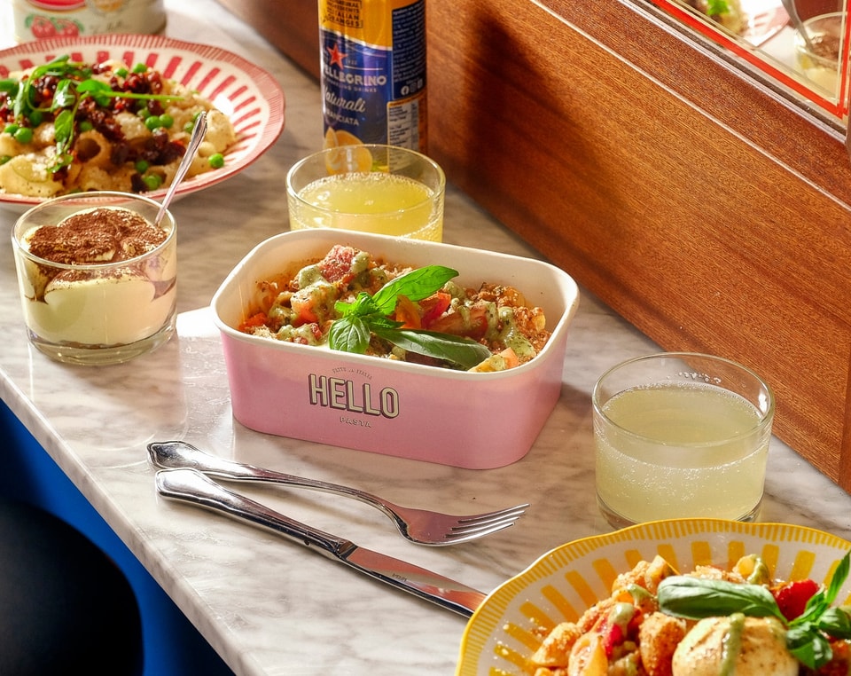 Frit Valg & ½ Pris På ALT @ Hello Pasta - Stemning & Kvalitet Direkte Fra Italien
