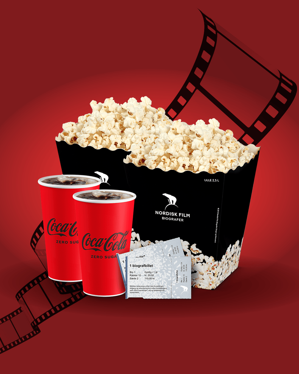OPLAGT JULEGAVE: Biografbilletter - Nordisk Film