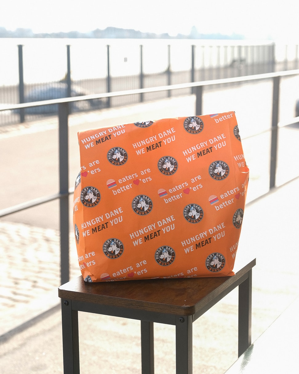 Valgfri Burger hos Hungry Dane